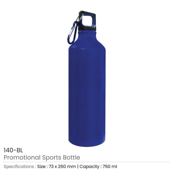 140 - Single-Wall Sports Bottle - Image 4