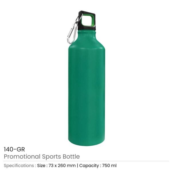 140 - Single-Wall Sports Bottle - Image 5