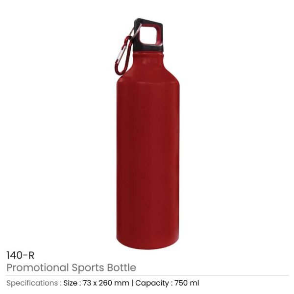 140 - Single-Wall Sports Bottle - Image 6