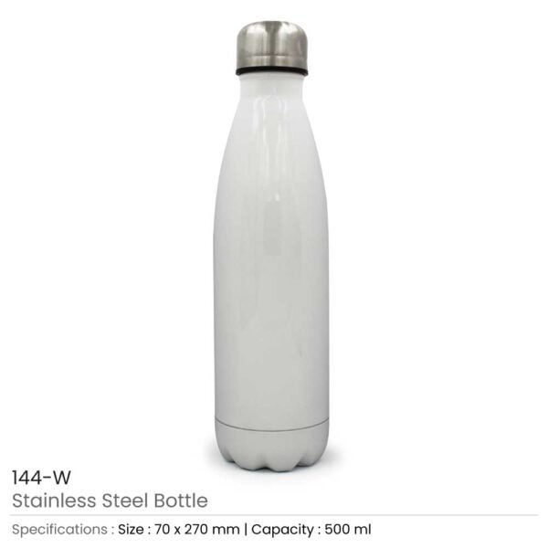 144 - Glossy Stainless Steel Bottle - Image 10