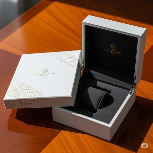 custom gift box printing, gift box making, premium gift box, creative link, dubai printing