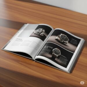 perfect bounded booklet, catalog printing, creative link, dubai printing