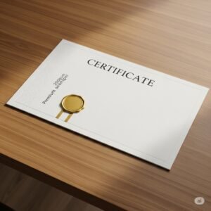 certificate printing, creative link