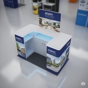 Creative link priting, Exhibition stand printing, branding counter printing