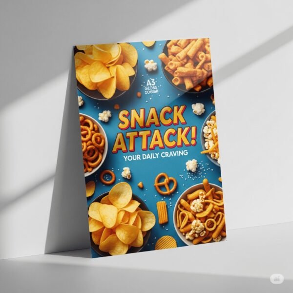 A3 poster, digital printer, creative-link