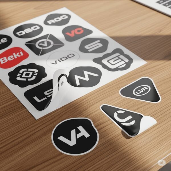 sticker, printed custom printing, creative link