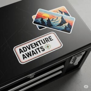 waterproof stickers, creative link
