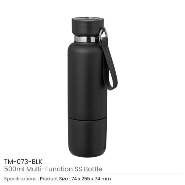 TM-073 - Double-Wall Stainless Bottle with Cup - Image 12
