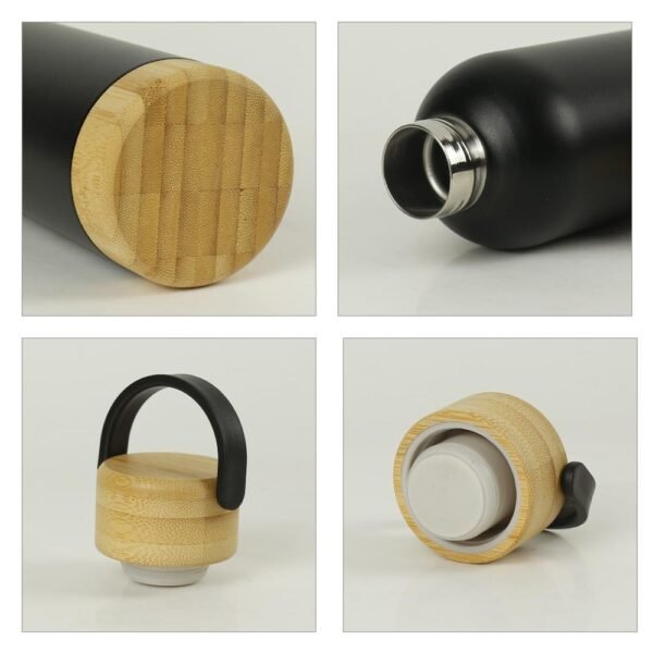 TM-074 - Matte Stainless Steel Bottle - Image 6