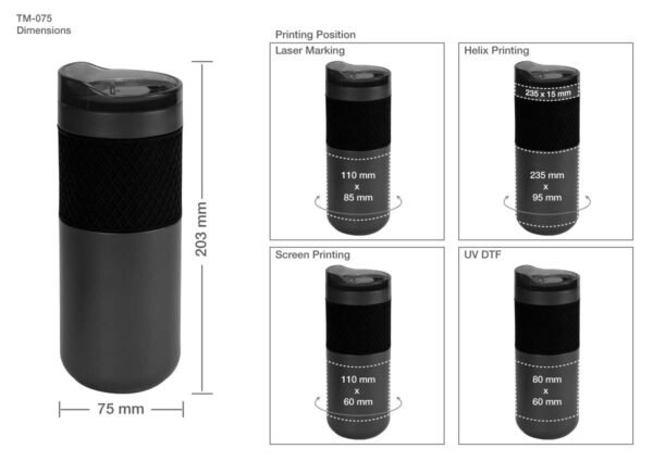 TM-075 - 18oz Stainless Steel Tumbler - Image 3