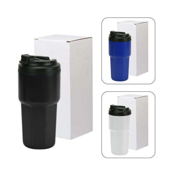 TM-077 - Matte Steel Tumbler with PP Interior - Image 5