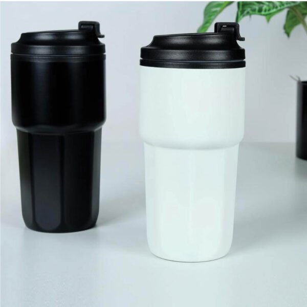 TM-077 - Matte Steel Tumbler with PP Interior