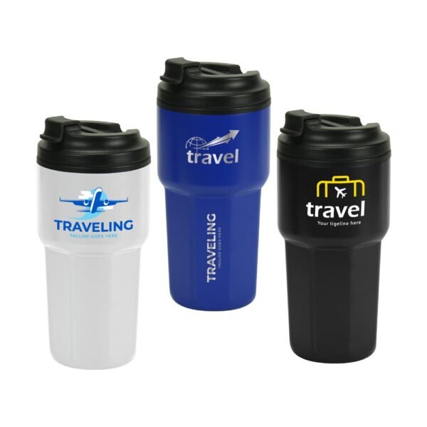 TM-077 - Matte Steel Tumbler with PP Interior - Image 3