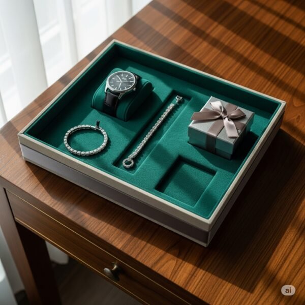 Tray maker, luxury product display, creative link