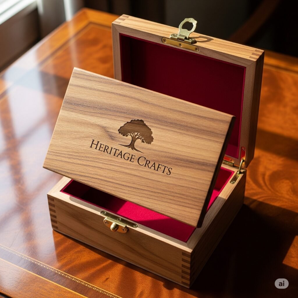 TRAY-003 - Wooden Gift Boxes c