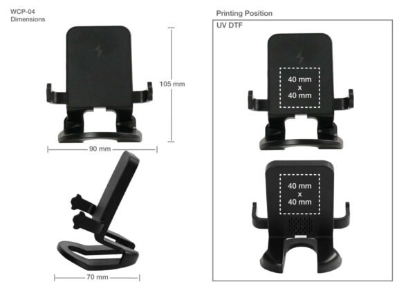 WCP-04-Desktop Wireless Charging Stand - Image 12
