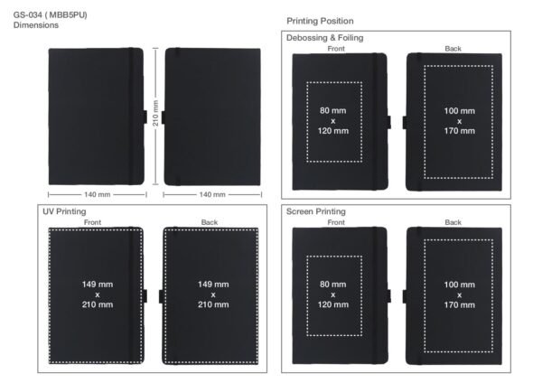 GS-034 - Desktop Charger & Notebook Set - Image 6