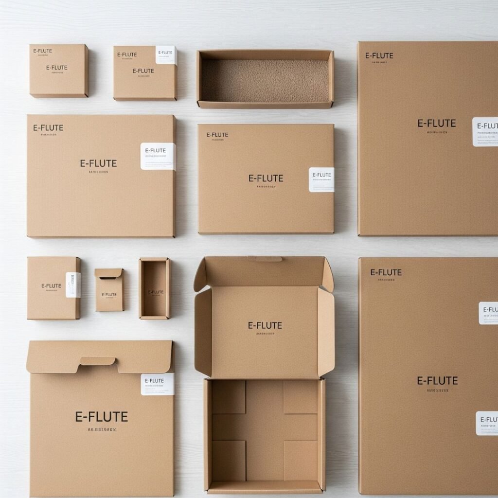 Mailer Box Sample Set (E-Flute) - Creative Link Dubai