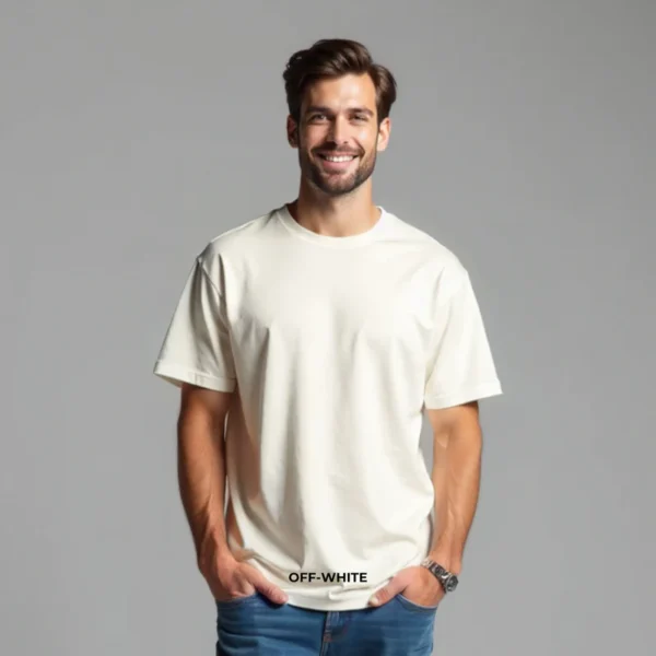 Premium Cotton Men Oversized T-Shirts - Image 14