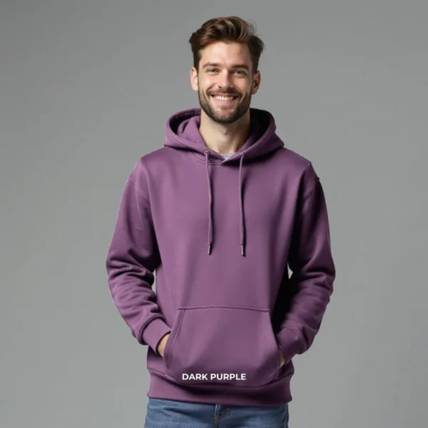 Fleece Oversized Pullover Hoodie - Image 7