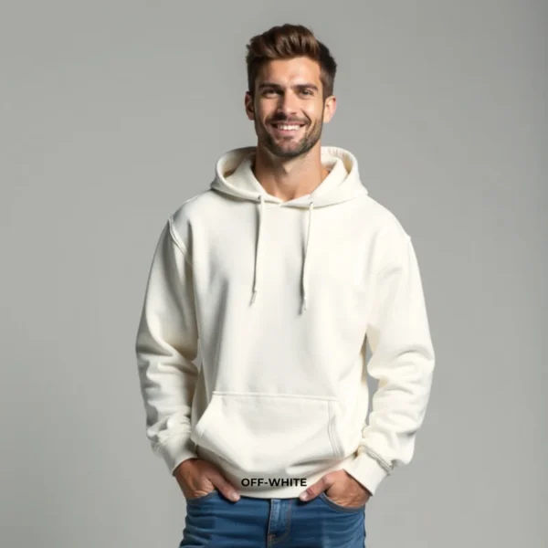 Fleece Oversized Pullover Hoodie - Image 2