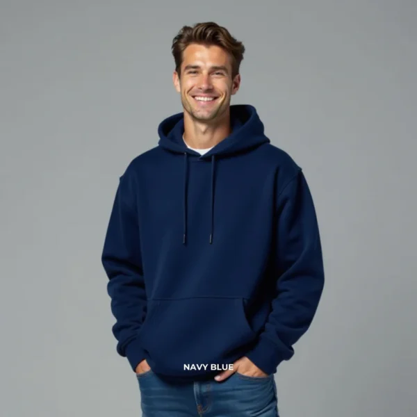 Fleece Oversized Pullover Hoodie - Image 11
