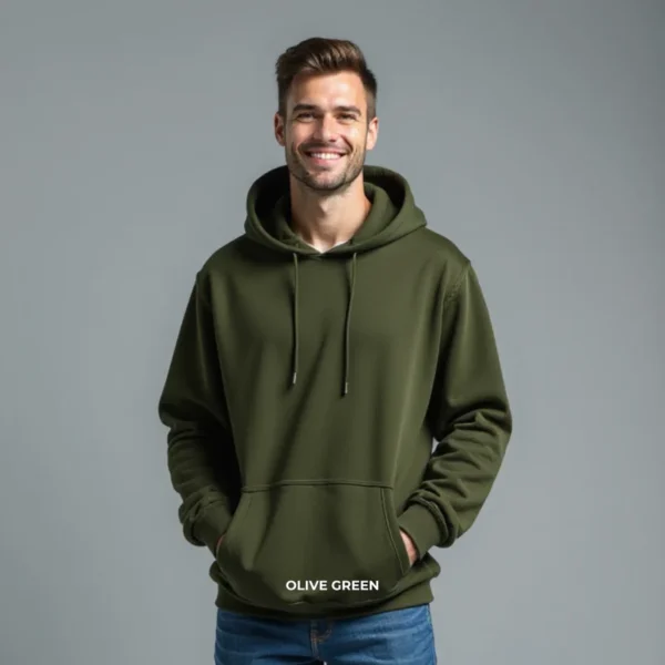 Fleece Oversized Pullover Hoodie - Image 12