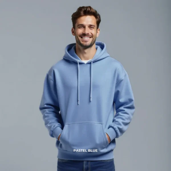 Fleece Oversized Pullover Hoodie - Image 13