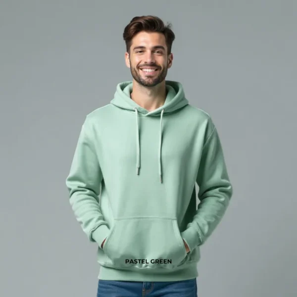 Fleece Oversized Pullover Hoodie - Image 14