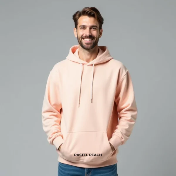 Fleece Oversized Pullover Hoodie - Image 15