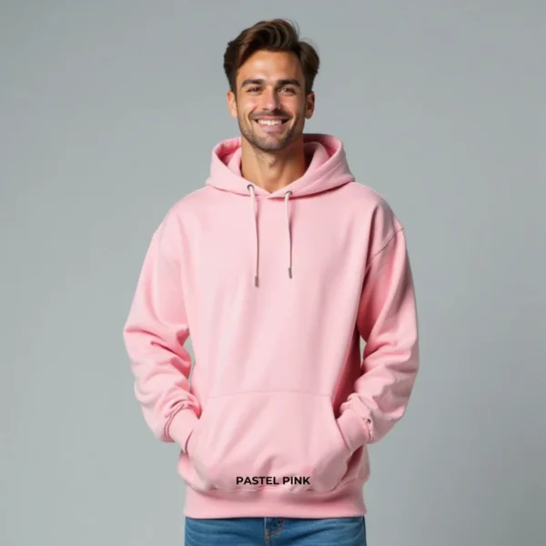 Fleece Oversized Pullover Hoodie - Image 16