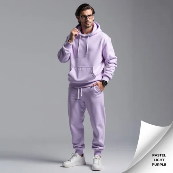 Fleece Men's Hooded Tracksuit - Image 16