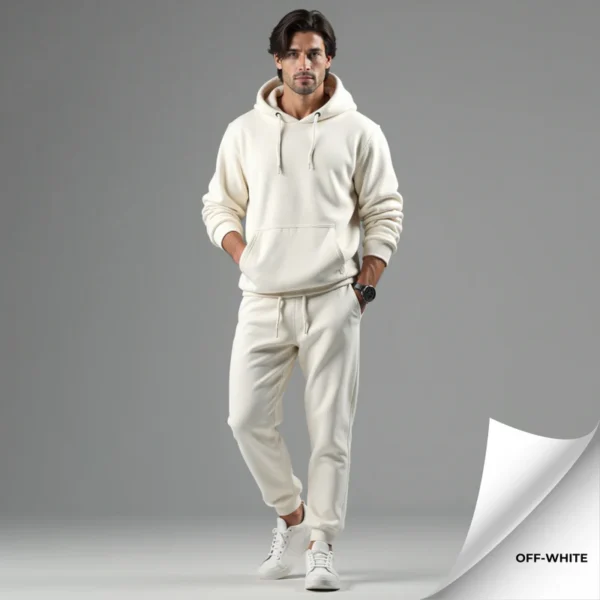 Fleece Men's Hooded Tracksuit - Image 12