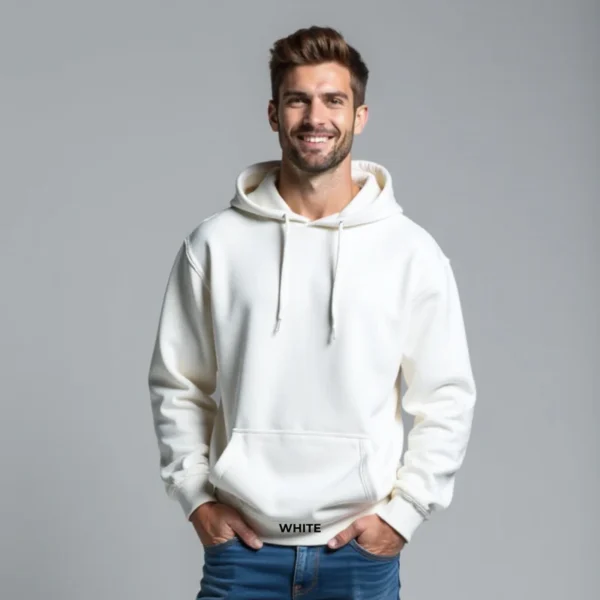 Fleece Oversized Pullover Hoodie - Image 21