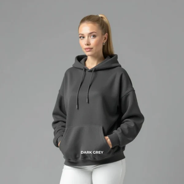 Fleece Women Oversized Pullover Hoodie