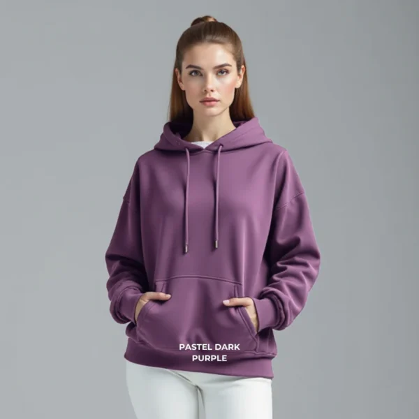 Fleece Women Oversized Pullover Hoodie - Image 14