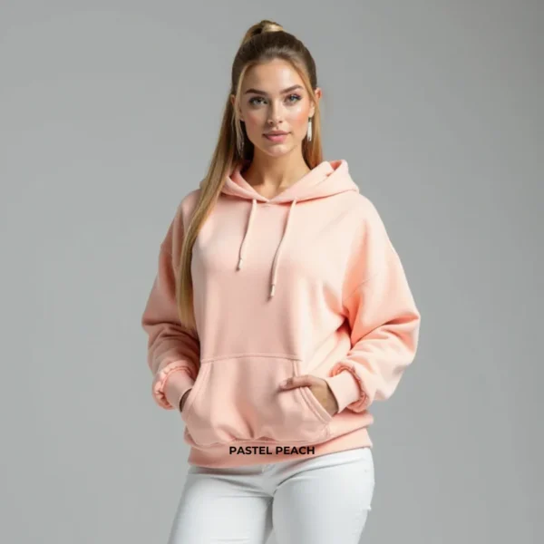 Fleece Women Oversized Pullover Hoodie - Image 17