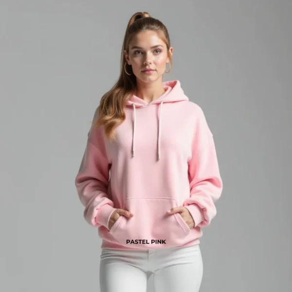 Fleece Women Oversized Pullover Hoodie - Image 15