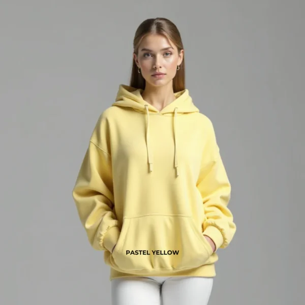 Fleece Women Oversized Pullover Hoodie - Image 16