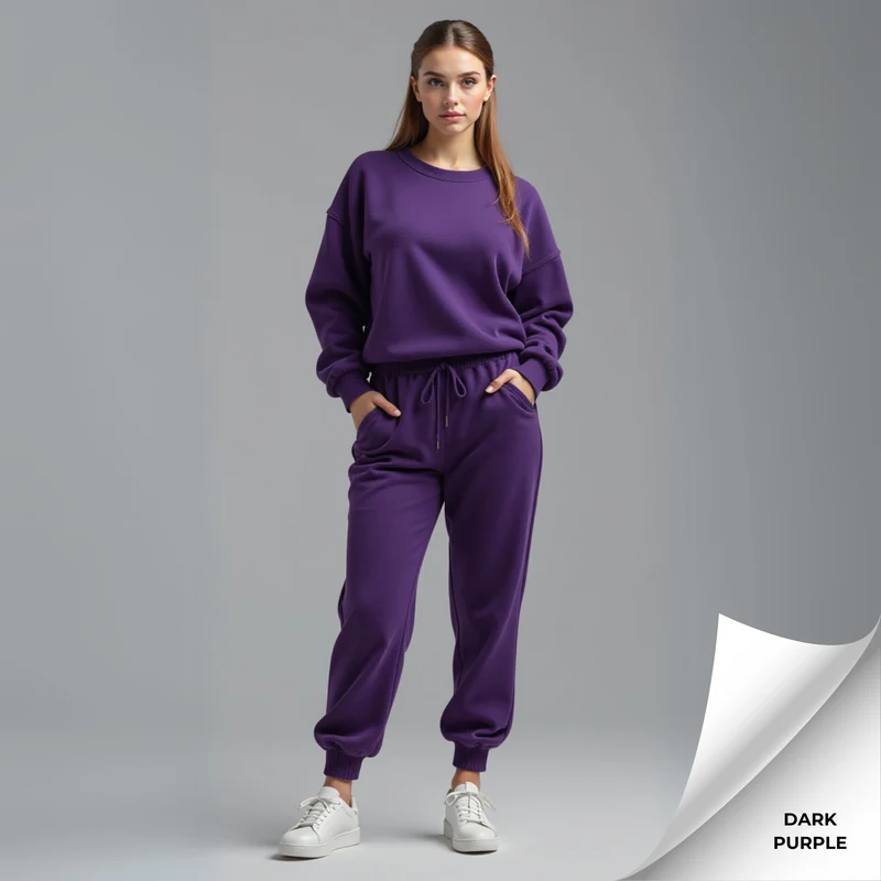 Fleece Women's Oversized Tracksuit - Image 16