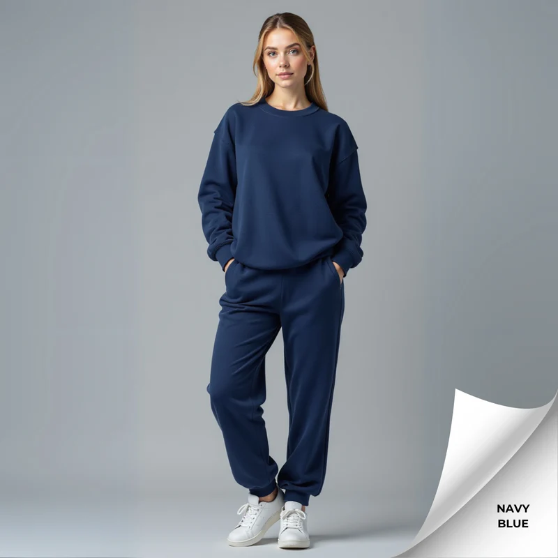 Fleece Women's Oversized Tracksuit - Image 13