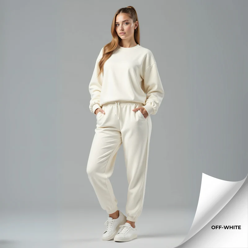 Fleece Women's Oversized Tracksuit - Image 3