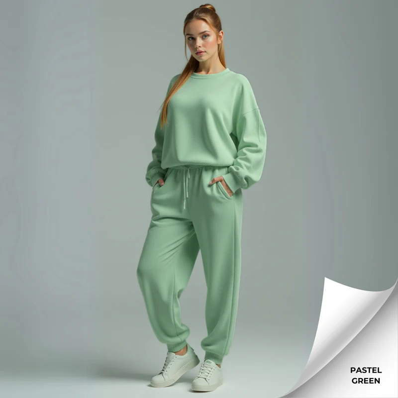 Fleece Women's Oversized Tracksuit - Image 11