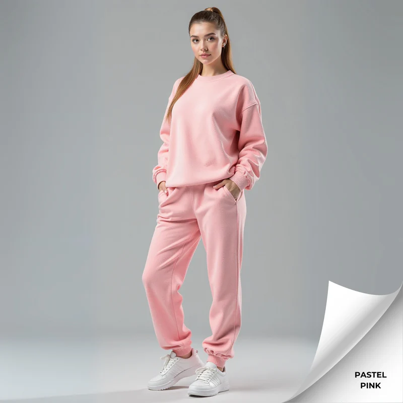 Fleece Women's Oversized Tracksuit - Image 9