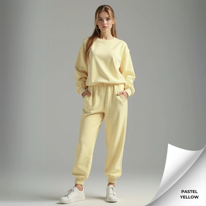 Fleece Women's Oversized Tracksuit - Image 8