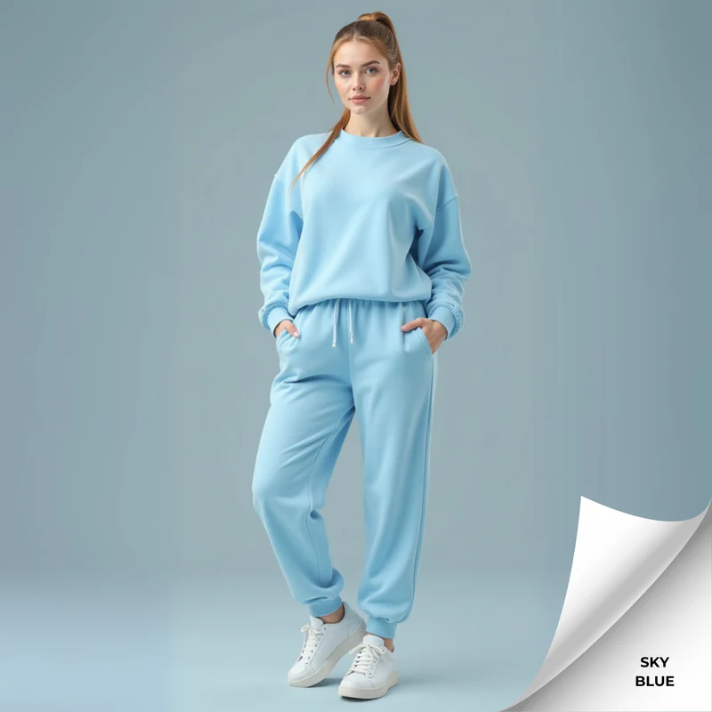 Fleece Women's Oversized Tracksuit - Image 6