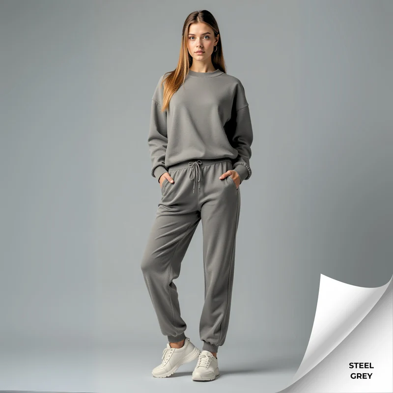 Fleece Women's Oversized Tracksuit - Image 5