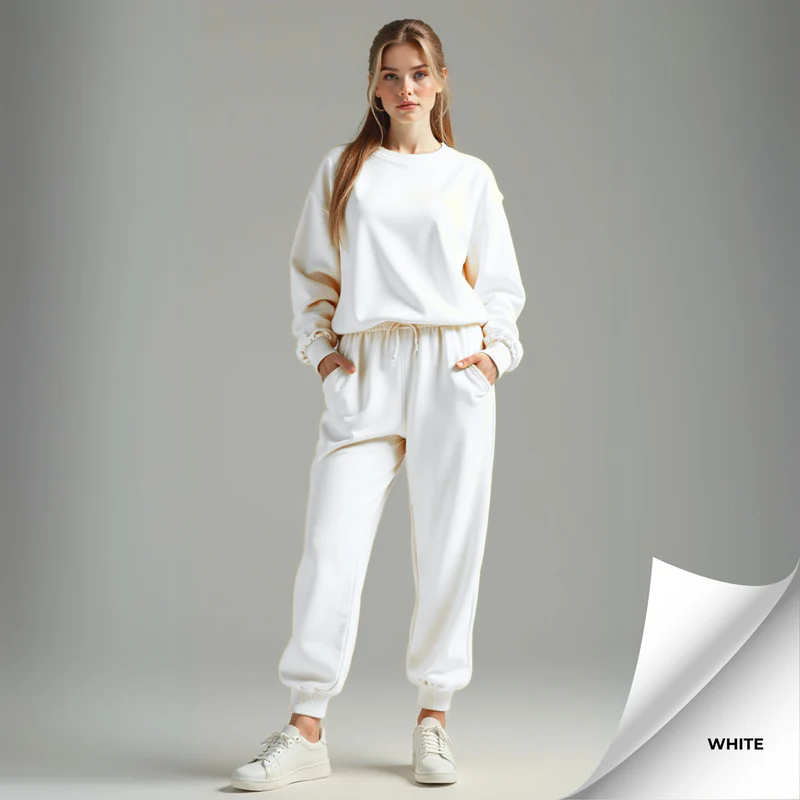 Fleece Women's Oversized Tracksuit - Image 4