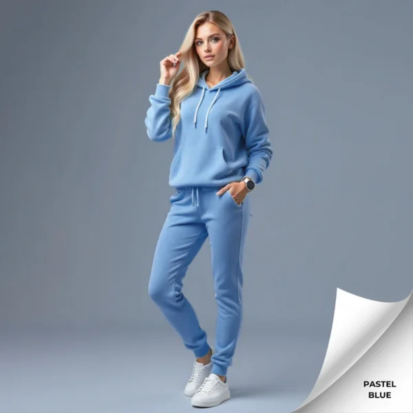 Fleece Women's Hooded Tracksuit - Image 10