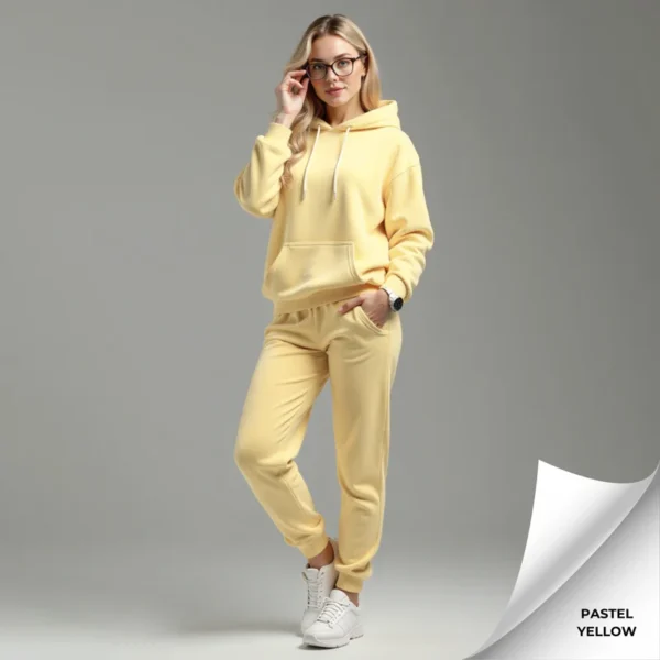 Fleece Women's Hooded Tracksuit - Image 15